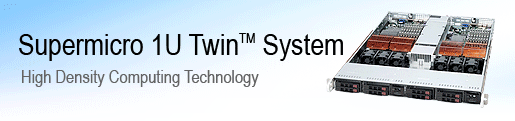 Supermicro 1U Twin System