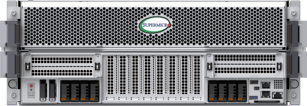 Supermicro 4U Liquid-cooled Front I/O System for NVIDIA HGX B200 8-GPU