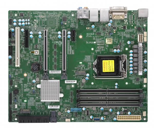 MBD-X11SCA-W-O　Server　LGA　C246　1151　Intel　ATX　Supermicro　Motherboard