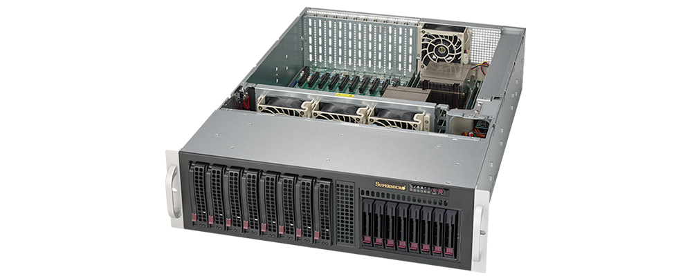 Supermicro maxio-3U-Systeme für platzbeschränkte Anwendungen
