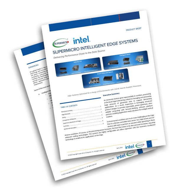 Edge Building Blocks | Supermicro