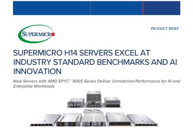 Supermicro H14 Servrs Excel At Industry Standard Benchmarks And AI Innovation