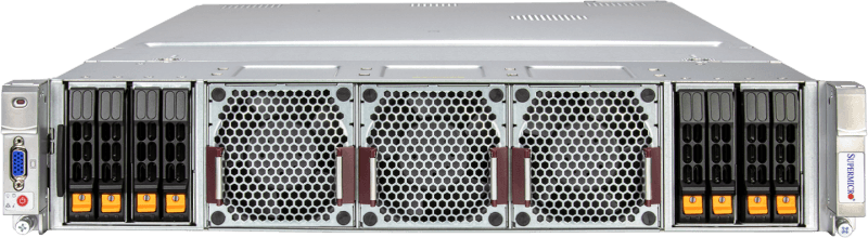 Supermicro システム(4基のInstinct™ MI300A APU搭載)