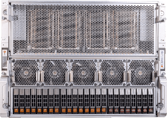 Supermicro H13 8U 8-GPU system AS -8125GS-TNHR