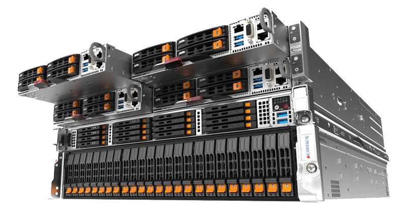 Supermicro portfolio of storage servers