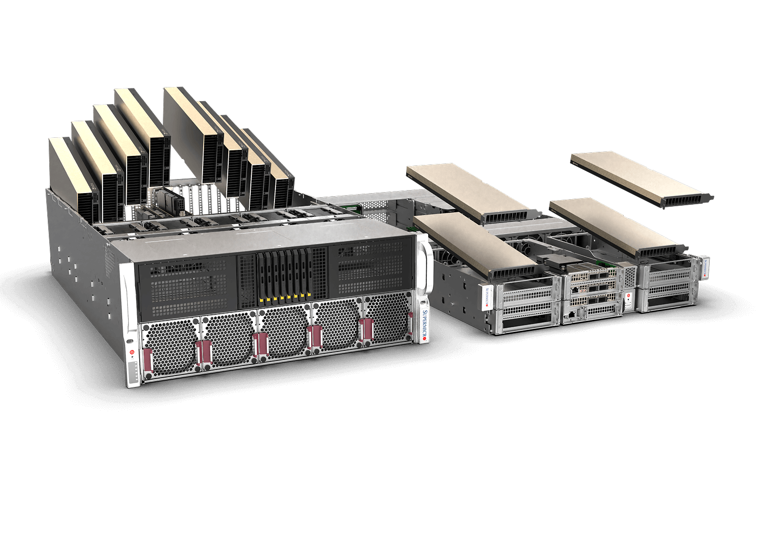 Supermicro 4U and 2U GPU Systems optimized for NVIDIA RTX PRO™ Blackwell Server Edition GPUs