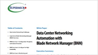 Networking Microblade Supermicro