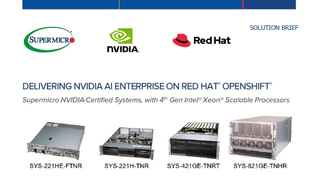 AI Infrastructure Server Solutions For Enterprise by Supermicro